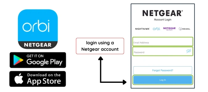Install the Netgear Orbi App